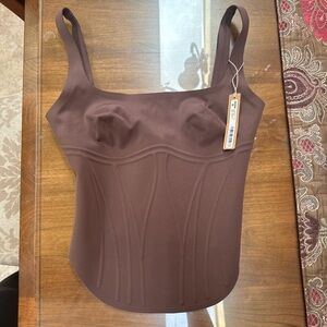 Skims Bonded Corset Group Long Corset